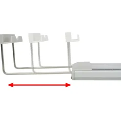 vidaXL Aquariumlamp LED IP67 50-60 cm aluminium