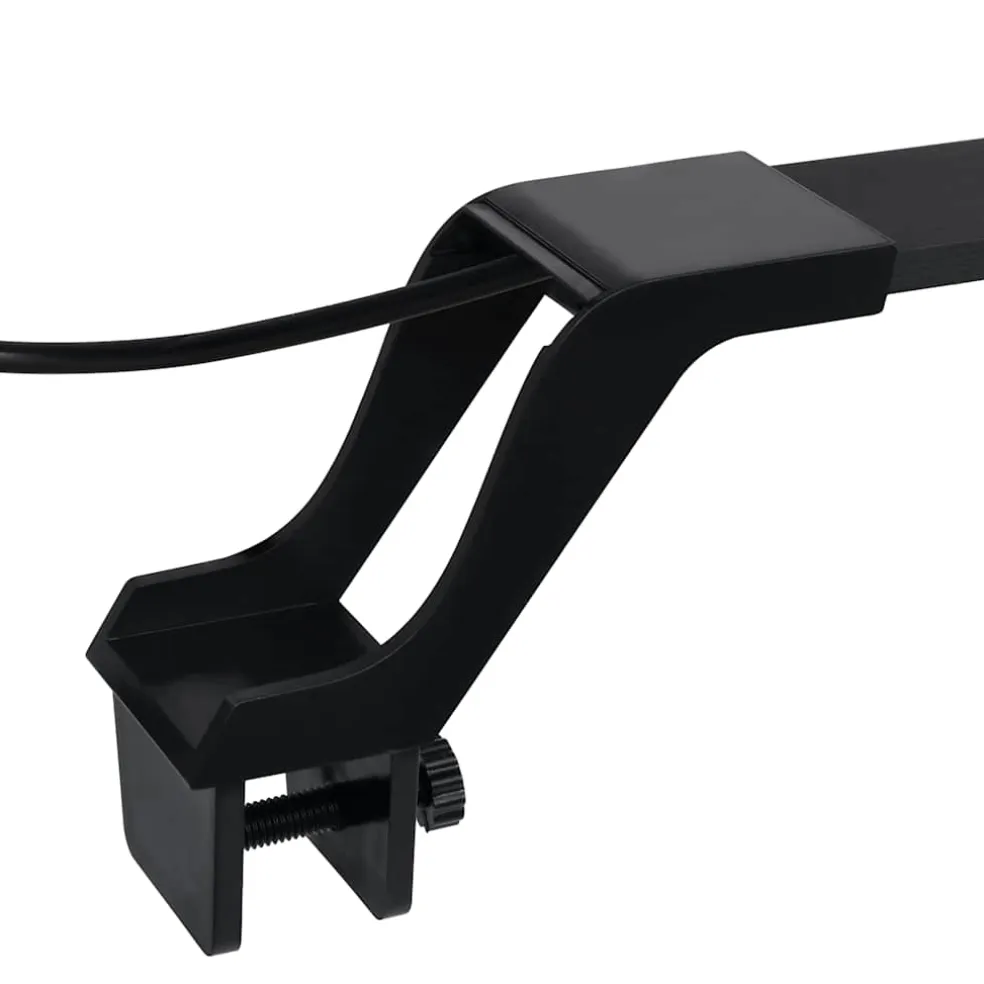 vidaXL Aquariumlamp met klem LED 25-45 cm blauw en wit