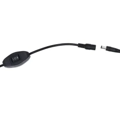vidaXL Aquariumlamp met klem LED 25-45 cm blauw en wit