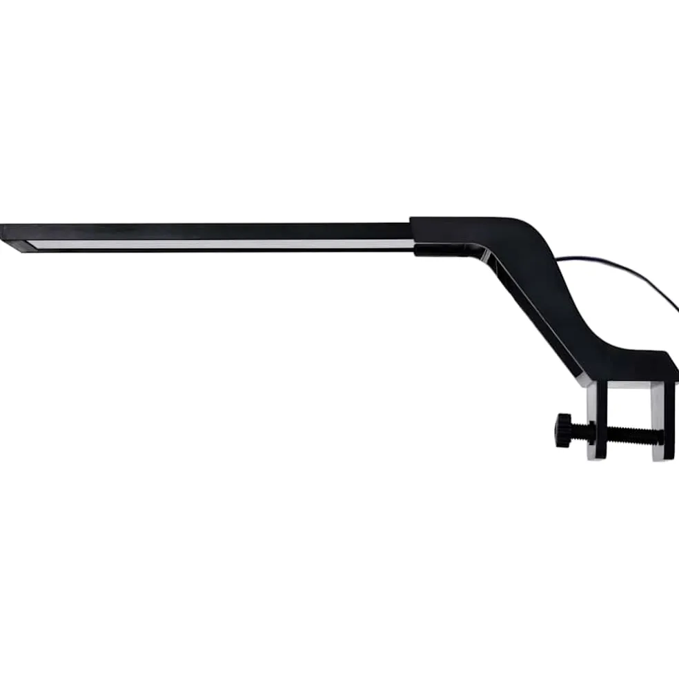 vidaXL Aquariumlamp met klem LED 25-45 cm blauw en wit