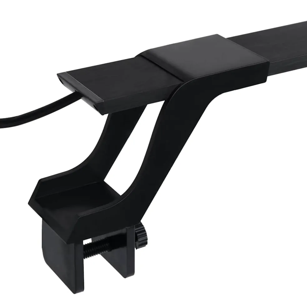 vidaXL Aquariumlamp met klem LED 25-45 cm blauw en wit