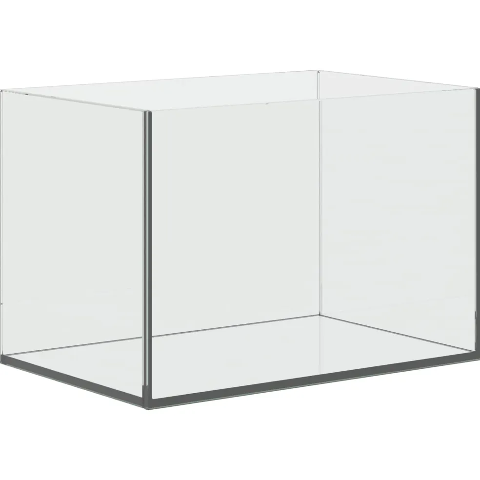 vidaXL Aquarium met opslag Doorzichtig 30 x 20 x 20 cm Glas