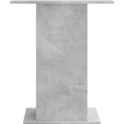 vidaXL Aquariumstandaard betongrijs 60,5x36x72,5 cm bewerkt hout