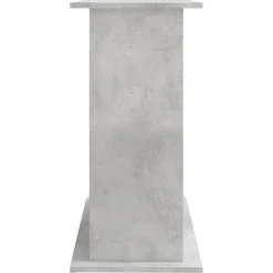 vidaXL Aquariumstandaard Betongrijs 81x36x73 cm Bewerkt hout