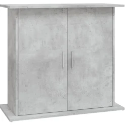 vidaXL Aquariumstandaard Betongrijs 81x36x73 cm Bewerkt hout