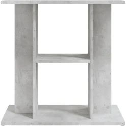 vidaXL Aquariumstandaard Betongrijs 60x30x60 cm Bewerkt hout