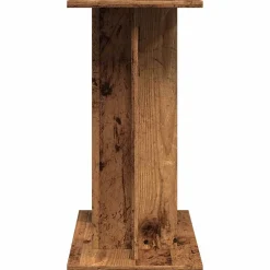 vidaXL Aquariumstandaard Oud Hout 60x30x60 cm Bewerkt Hout