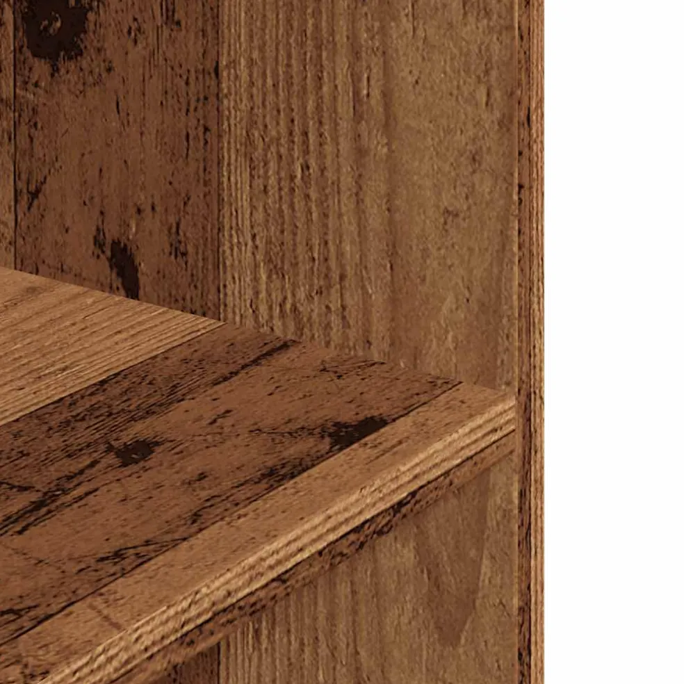 vidaXL Aquariumstandaard Oud Hout 60x30x60 cm Bewerkt Hout