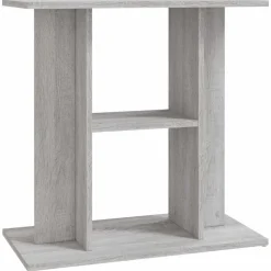 vidaXL Aquariumstandaard Sonoma Grijs 60x30x60 cm Bewerkt Hout