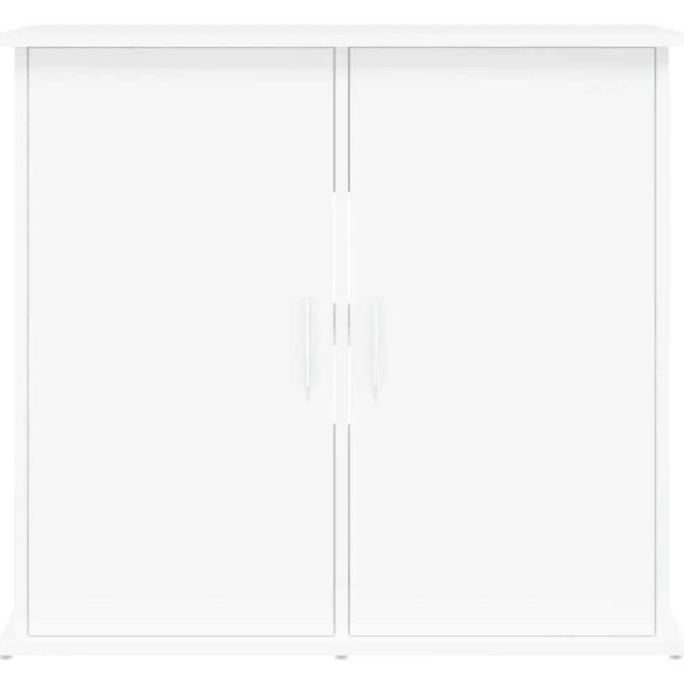 vidaXL Aquariumstandaard 81x36x73 cm bewerkt hout wit