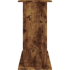 vidaXL Aquariumstandaard 81x36x73 cm bewerkt hout gerookt eikenkleurig
