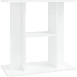 vidaXL Aquariumstandaard 60x30x60 cm bewerkt hout wit