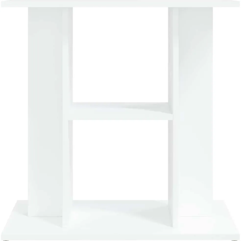 vidaXL Aquariumstandaard 60x30x60 cm bewerkt hout wit