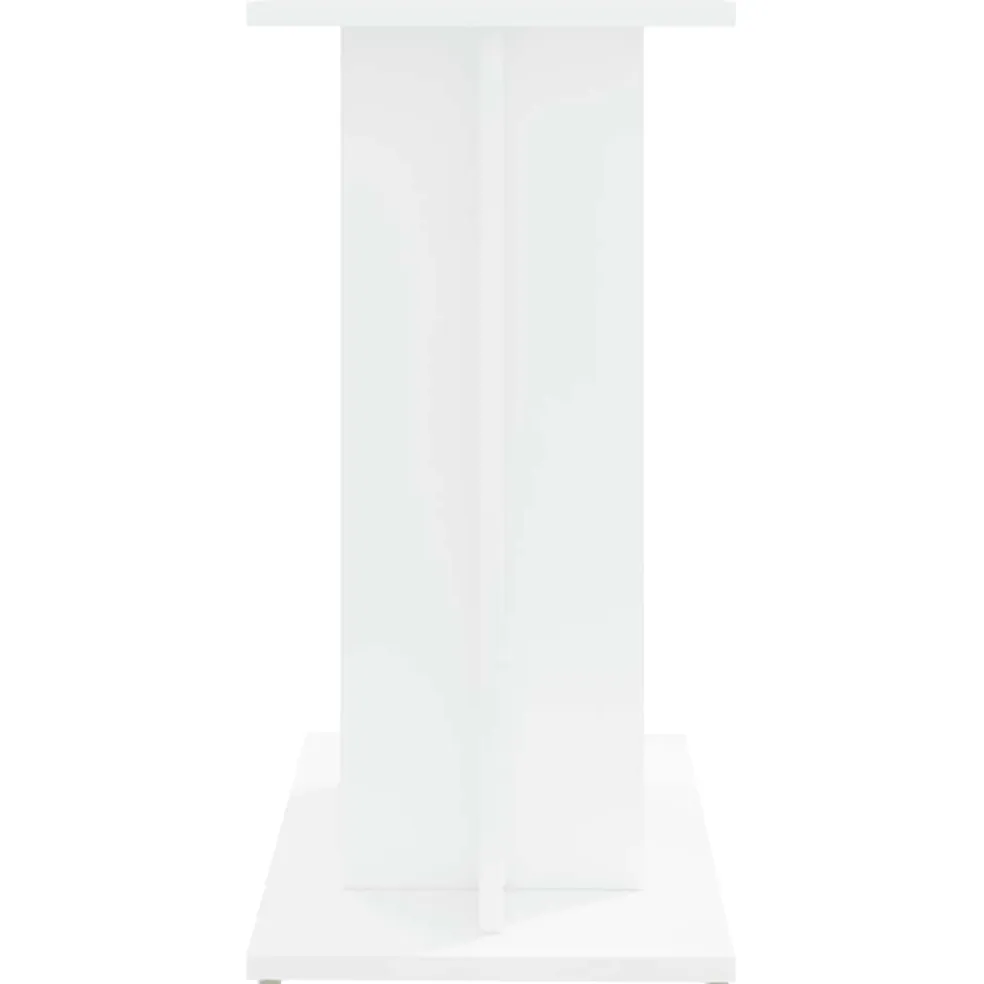 vidaXL Aquariumstandaard 60x30x60 cm bewerkt hout wit