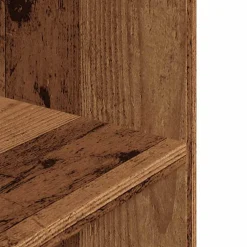 vidaXL Aquariumstandaard 36x60,5x72,5 cm bewerkt hout oud houtkleurig