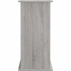 vidaXL Aquariumstandaard 81x36x73 cm bewerkt hout grijs sonoma eiken