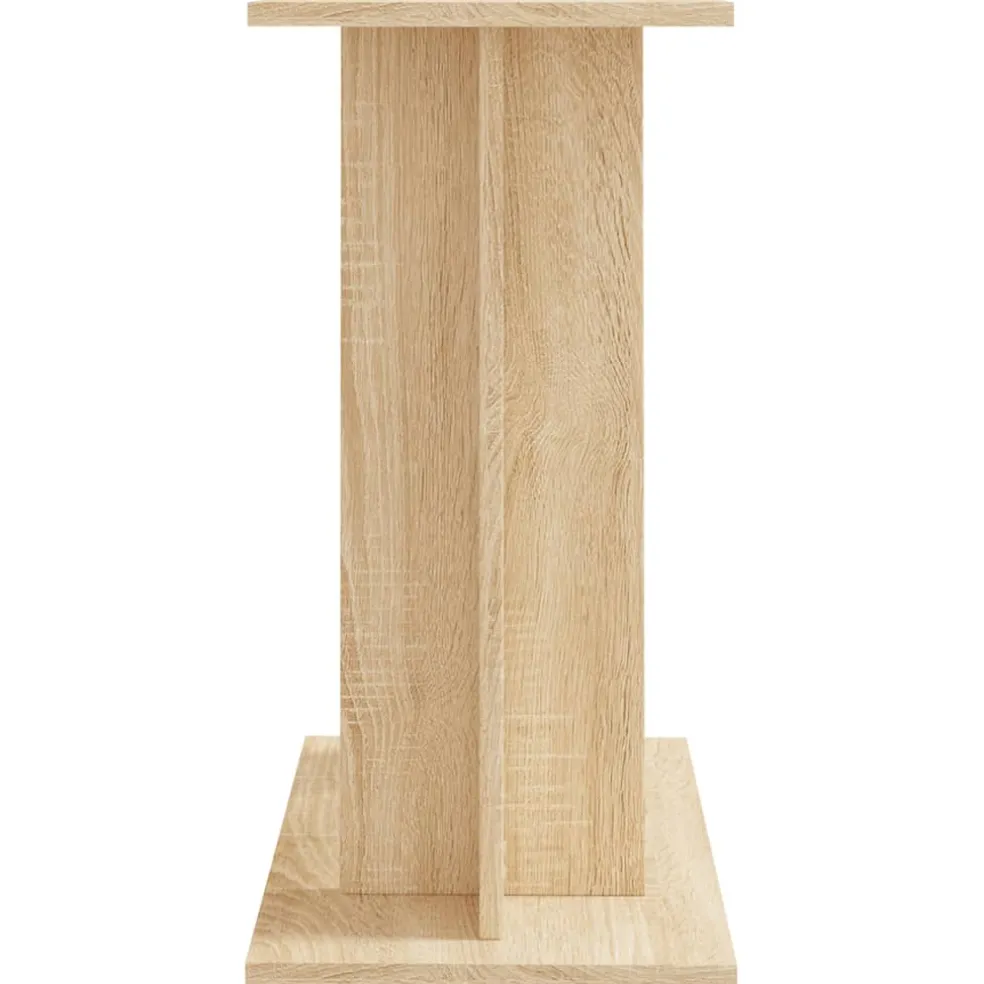 vidaXL Aquariumstandaard 60x30x60 cm bewerkt hout sonoma eikenkleurig