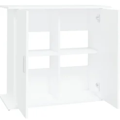 vidaXL Aquariumstandaard 81x36x73 cm bewerkt hout wit