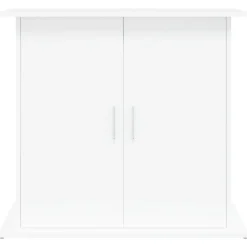 vidaXL Aquariumstandaard 81x36x73 cm bewerkt hout wit