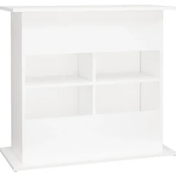 vidaXL Aquariumstandaard 81x36x73 cm bewerkt hout wit