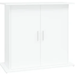 vidaXL Aquariumstandaard 81x36x73 cm bewerkt hout wit
