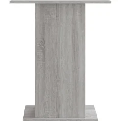 vidaXL Aquariumstandaard 60,5x36x72,5 cm bewerkt hout grijs sonoma