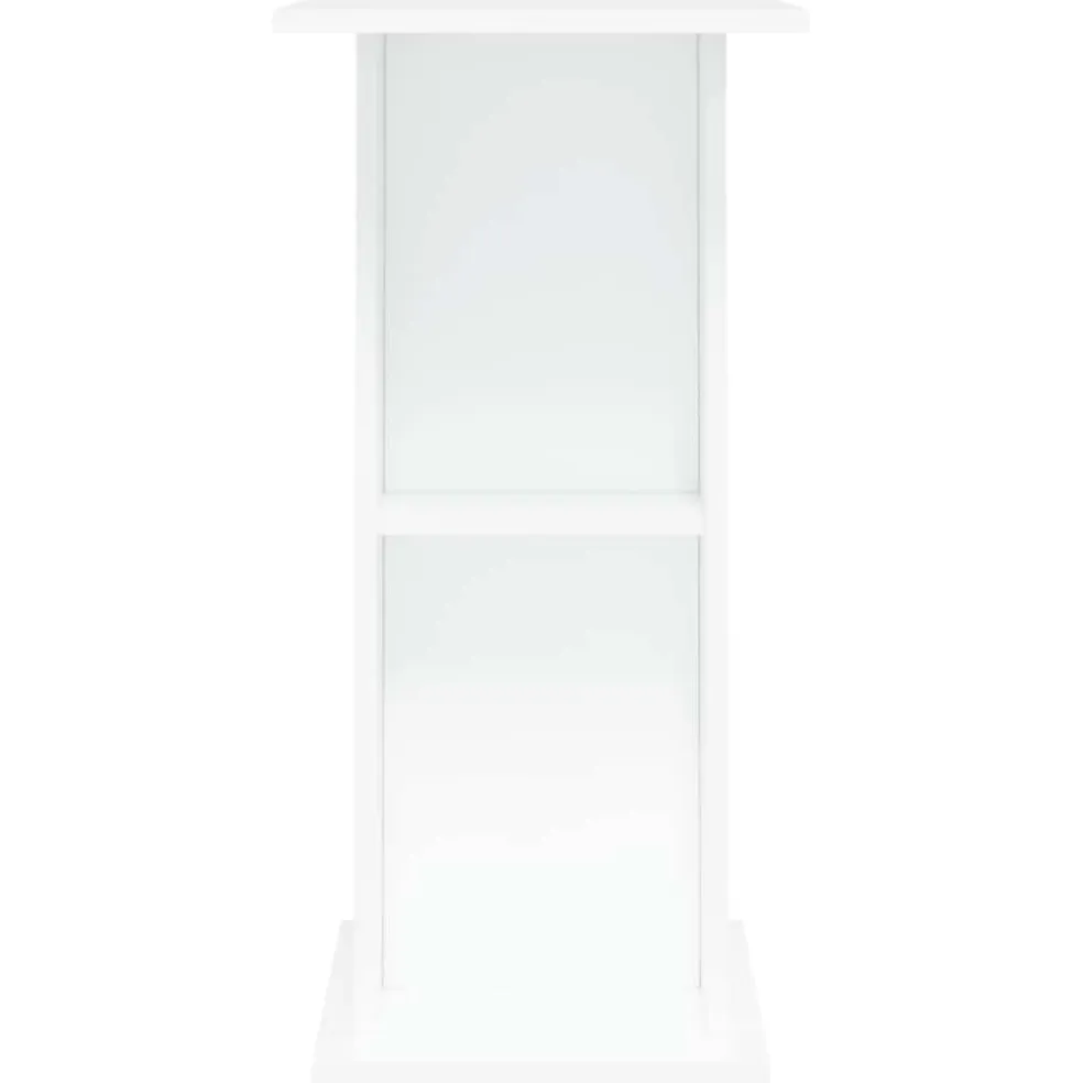 vidaXL Aquariumstandaard 81x36x73 cm bewerkt hout grijs sonoma eiken