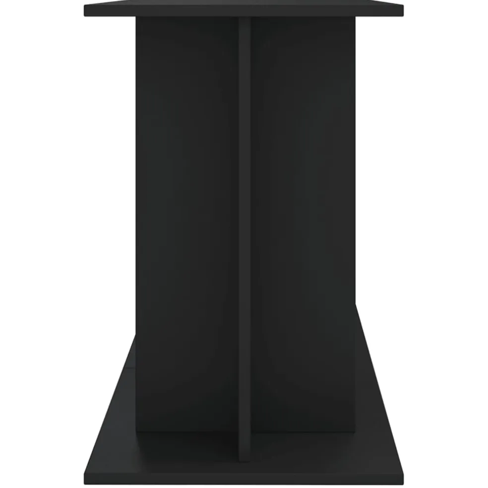 vidaXL Aquariumstandaard 120x40x60 cm bewerkt hout zwart