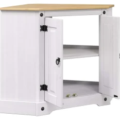vidaXL Aquarium Stand CORONA Wit 70 x 70 x 73 cm 300 kg