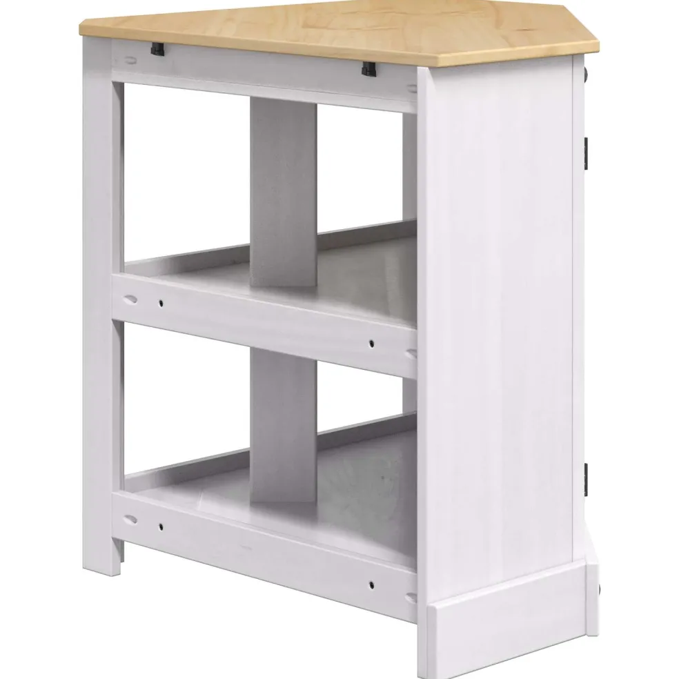 vidaXL Aquarium Stand CORONA Wit 70 x 70 x 73 cm 300 kg