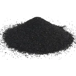 vidaXL Aquariumzand 10 kg 0,2-2 mm zwart