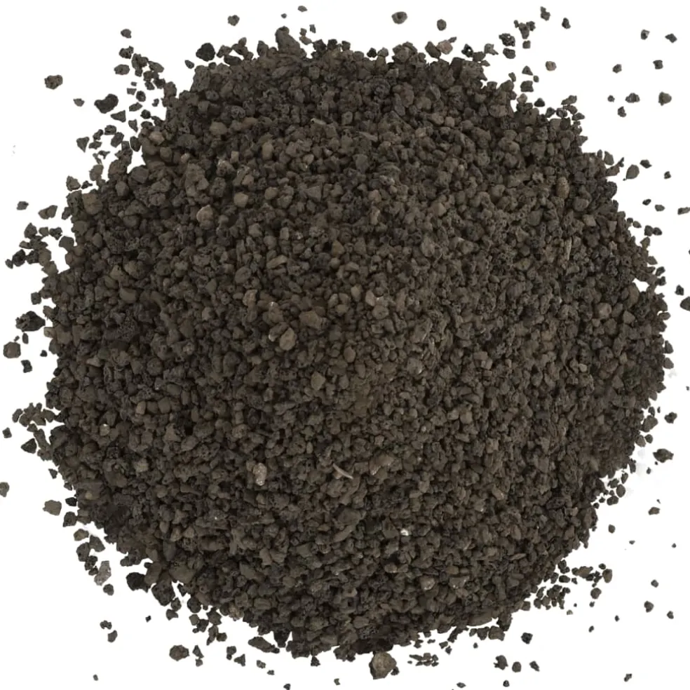 vidaXL Aquariumzand 10 kg 0,2-2 mm zwart