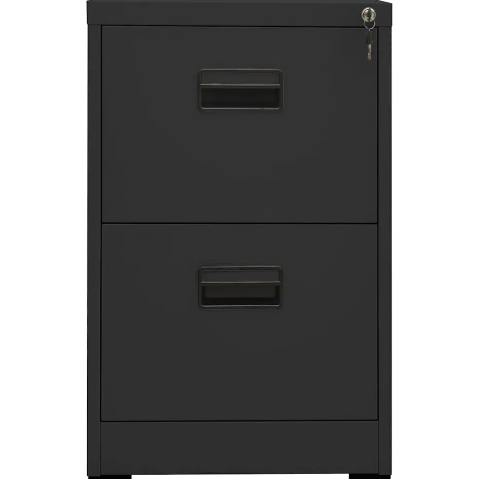 vidaXL Archiefkast 46x62x72,5 cm staal antracietkleurig