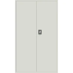 vidaXL Archiefkast 105x40x180 cm staal lichtgrijs