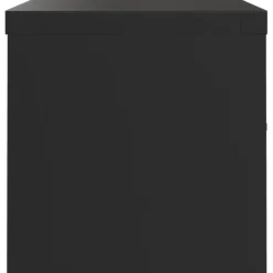 vidaXL Archiefkast 90x40x40 cm staal zwart