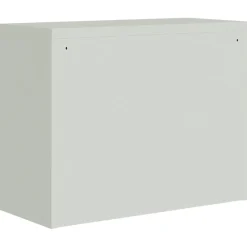 vidaXL Archiefkast 90x40x70 cm staal lichtgrijs en blauw