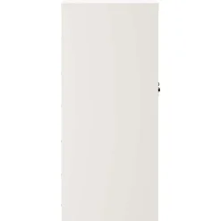 vidaXL Archiefkast 79x40x90 cm staal wit