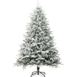 vidaXL Artificial Pre-lit Kerstboom met Ballenset Groen 180 cm