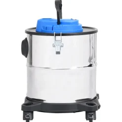 vidaXL Asstofzuiger met HEPA filter 1200 W 20 L roestvrij staal