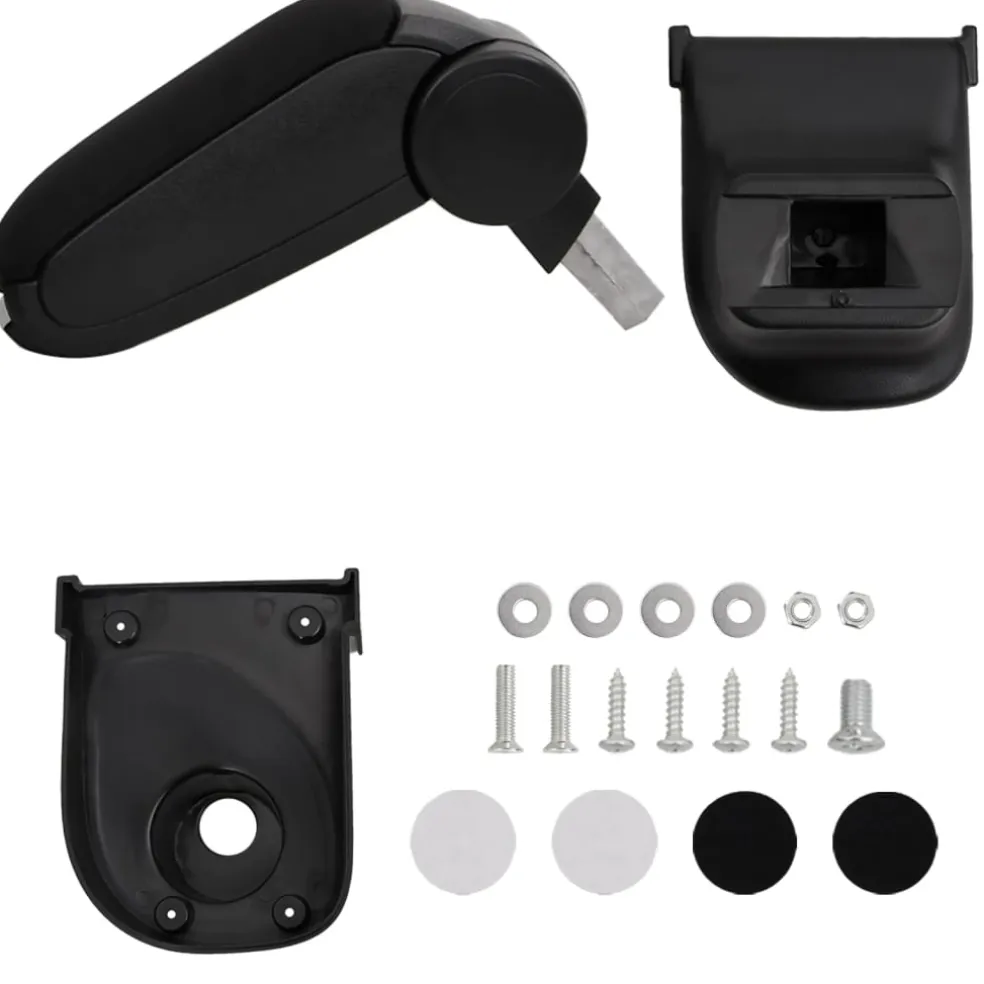 vidaXL Autoarmsteun voor RENAULT CLIO LHD MK4 (2013) 15x35x(30-47) cm ABS zwart