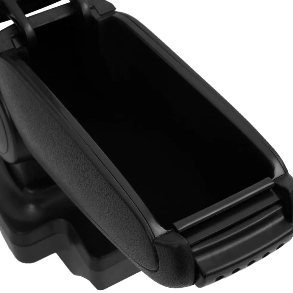 vidaXL Autoarmsteun 15x35x(33-49,5) cm ABS zwart