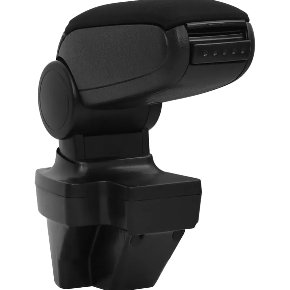 vidaXL Autoarmsteun 15x35x(33-49,5) cm ABS zwart