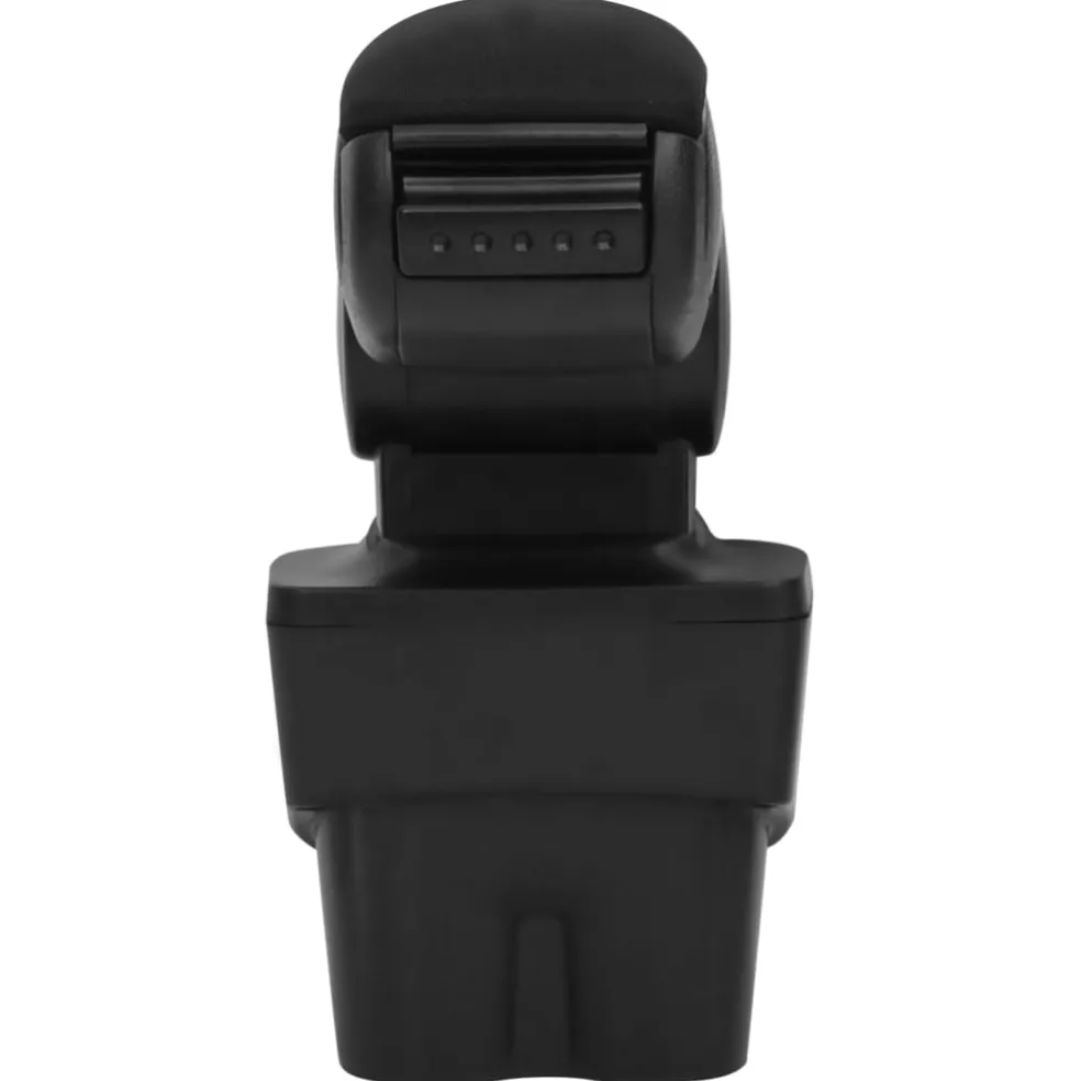 vidaXL Autoarmsteun 17x32x(35,5-52) cm ABS zwart
