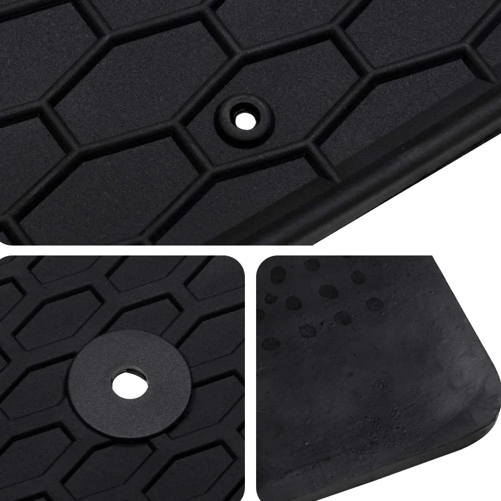 vidaXL Autobodemmat 4 st Geschikt voor C4 2021- Rubber