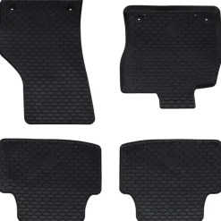 vidaXL Autobodemmat 4 st Geschikt voor BMW X3, X4 2018-4D Aft Rubber