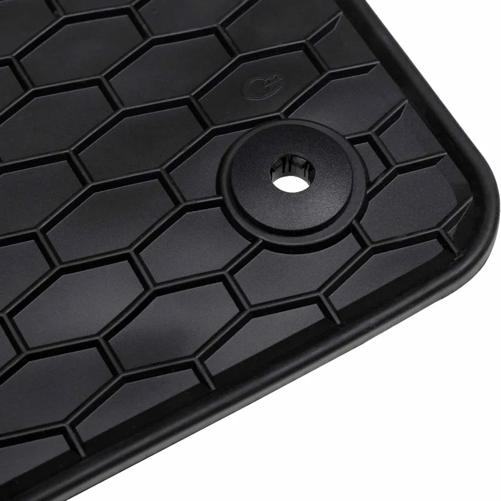 vidaXL Autobodemmat 4 st Geschikt voor BMW X3, X4 2018-4D Aft Rubber