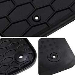 vidaXL Autobodemmat 4 st geschikt voor FABIA III 2014-2022 Rubber