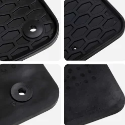 vidaXL Autobodemmat 3 st Geschikt voor VW T5 2010-2015 Rubber