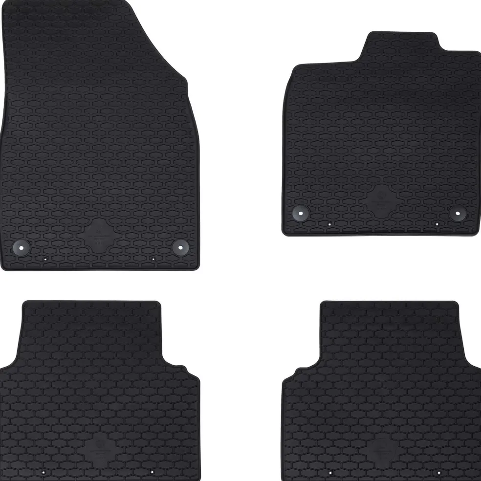 vidaXL Autobodemmat 4 st geschikt voor VW ID.3 2019- Rubber