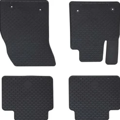 vidaXL Autobodemmat 4 st geschikt voor Ford Focus 2018- 4D Aft. Rubber
